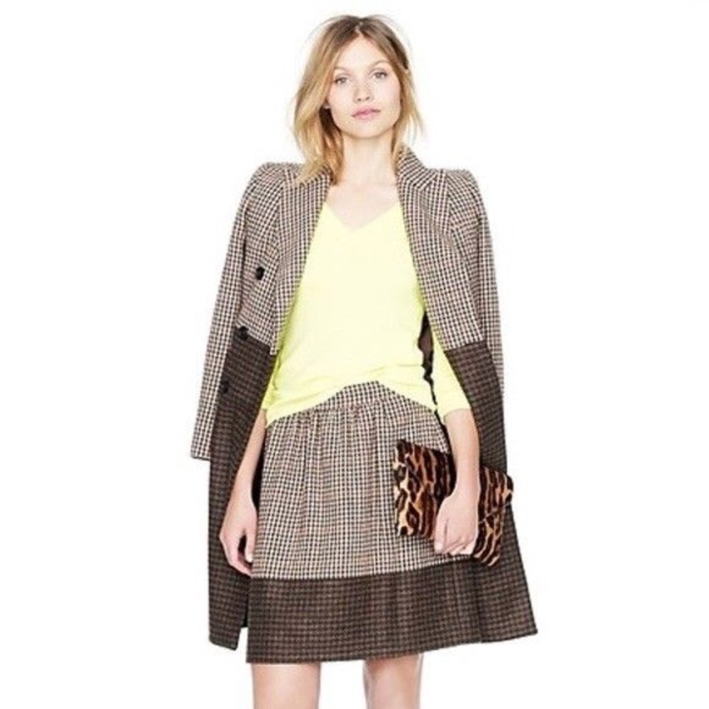 J. Crew Plaid Skirt